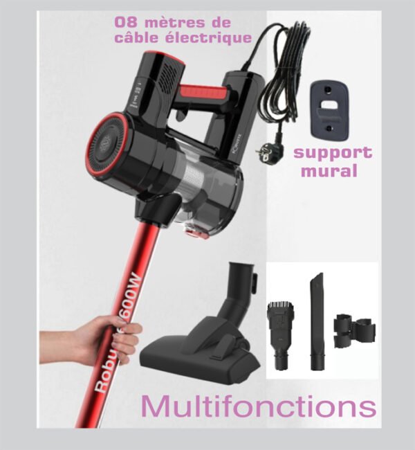 Aspirateur Balai Avec Fil 3EN1